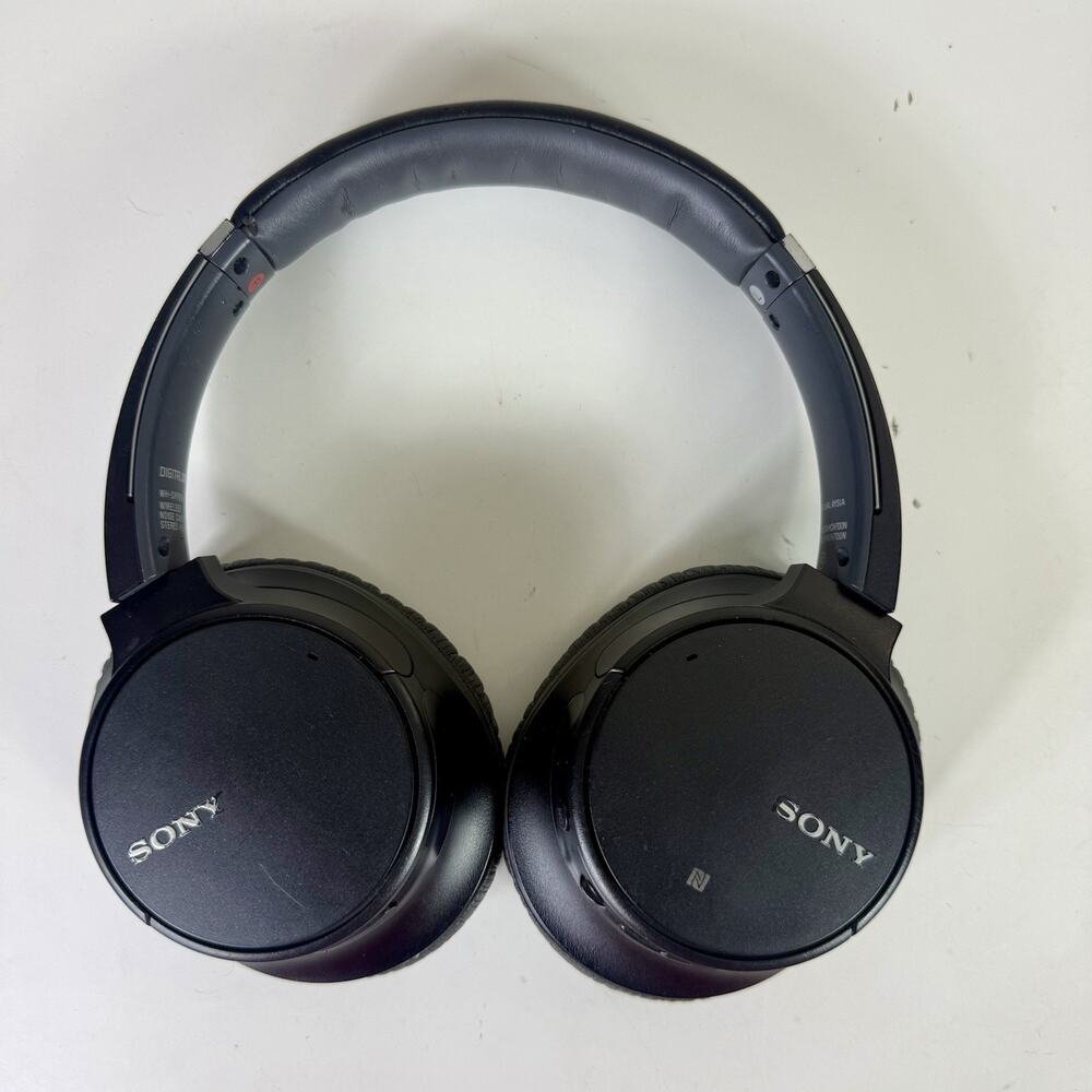 Sony Bluetooth Noise Canceling Over the Eear Wireless Headphones - Black...